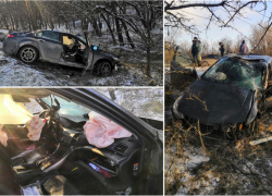 Ехал не пристёгнутым: в Волгограде борются за жизнь мальчика, разбившегося с отцом в ДТП