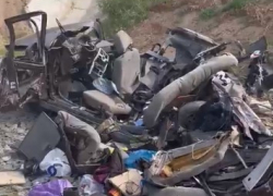 Последствия мгновенной гибели в ДТП четверых молодых волгоградцев сняли на видео