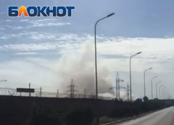 Мусорный полигон загорелся в Волжском на площади 1000 кв. метров