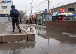 Мартовский сезон дождей начался в Волгограде
