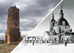 Как строили и взрывали Троицкую церковь в Волгоградской области: осталась только разрушенная колокольня