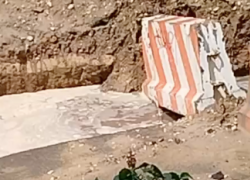 Бурлящий котлован появился в Волгограде – видео 