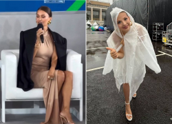 «Грабит гардероб дочери»: молодящуюся Викторию Боню заметили в одежде Ани Покров