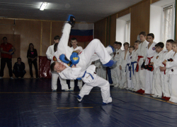 В центре рукопашного боя «Сечь» отметили воссоединение Крыма с Россией