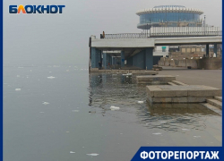 Уникальный осенний паводок попал в объектив волгоградского фотографа