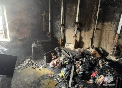 Подробности треш-пожара в кирпичном доме в Волгограде назвали в МЧС