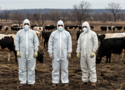 Скот снова отправляют на убой под Волгоградом 