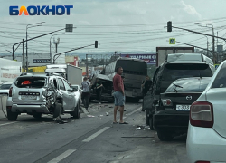 Названо число пострадавших в массовом ДТП в Волгограде 