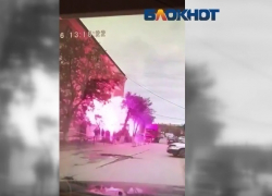 Опубликовано видео взрыва дома в Волгограде