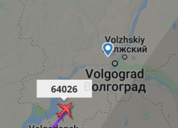 К Волгограду вылетел секретный самолет из Крыма