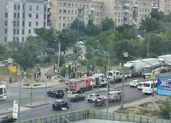 Около 10 машин попали в ДТП в Волгограде — шок-видео