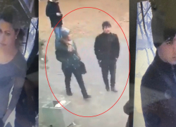 Парочка, цинично обокравшая пенсионерку в Волгограде, попала на видео
