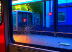 Хулиганы напали на трамвай по пути в центр Волгограда