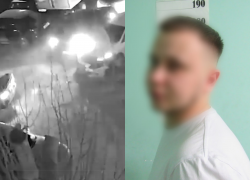 Король парковки разнес шесть авто в Волжском — видео 