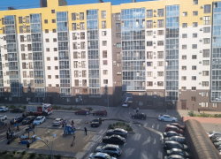 Пожар в ЖК «Республика» в Волгограде попал на видео