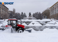 В Волгограде в два раза меньше снегоуборочной техники в сравнении с соседними городами-миллионниками