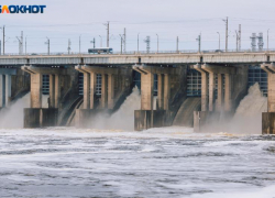 Рекордное количество воды зафиксировали на волгоградском водохранилище