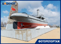 Состояние «Гасителя» перед реставрацией показал волгоградский фотограф