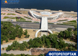 «Гигантская сковорода для прожарки зрителей»: амфитеатр на новой набережной показали с высоты