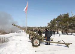 Выстрелы из советских пушек раздались на Мамаевом кургане 