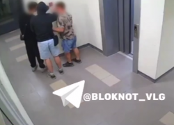 «Швыряли по всему подъезду»: погром устроили в Родниковой в Волгограде