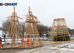 Рекордно большое чучело Масленицы в Волгограде соберут как конструктор