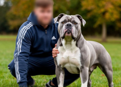 Злобный ненавистник домашних дворняг появился в центре Волгограда: считает, им не место рядом с его псиной «голубых кровей» 