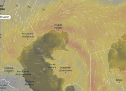 Пыльная воронка со стороны пустынь атаковала Волгоград