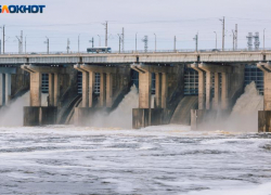 Волжская ГЭС перейдет на экономный сброс воды