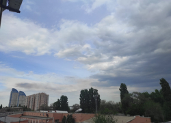 В Волгограде виден крупный пожар в СНТ за Волгой