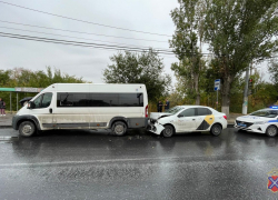 Подробности шок аварии с влетевшим такси в маршрутку в Волгограде