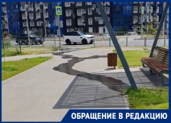 Поливает асфальт, но не газон: странности после благоустройства заметили в Волгограде