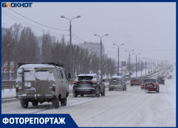 Волгоград выбирается из снежного плена: циклон «Патриция», остановка федеральных трасс и жуткие пробки