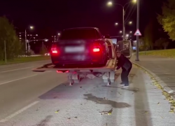 Зумера оставили без «Приоры» в Волгограде – видео