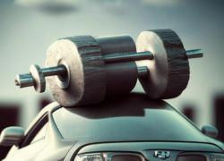 Волгоградец из мести сбросил гантель на иномарку соседки