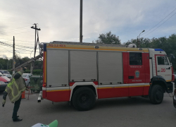 В Волгограде вспыхнул пожар в многонаселенной высотке