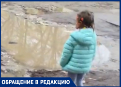 Родители с детьми-инвалидами вязнут в грязи по дороге к спецучреждению в Волгограде
