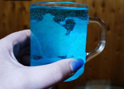 Голубая вода пошла из кранов в Волгоградской области