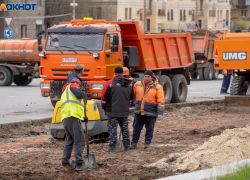 Дорогу из центра Волгограда к Мамаеву кургану спешно озеленят за 10 миллионов к Дню Победы