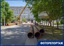 Улицу Советскую перекрыли в центре Волгограда 