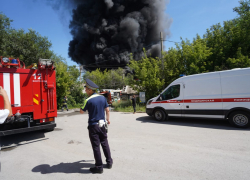 О крупном ландшафтном пожаре сообщил глава района Волгоградской области