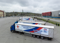 Триста тонн гуманитарного груза отправились из Волгограда в пострадавший от наводнений Дагестан