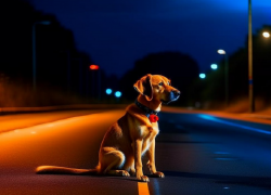 Бродячая собака организовала ДТП с Mercedes под Волгоградом