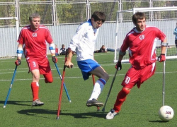 В Волжском проходит чемпионат по футболу среди инвалидов