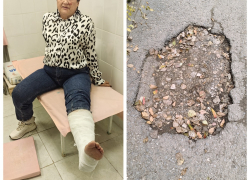 Сломала ногу и разбила лицо пенсионерка на жуткой окраине Волгограда