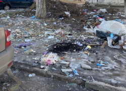 Жуткую свалку устроили под окнами МКД в Волгограде