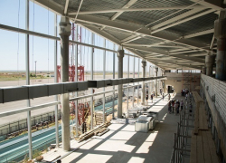 Новый терминал волгоградского аэропорта готов на 70%