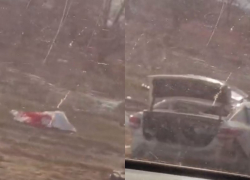 Водитель KIA на встречке разбился в Волгоградской области: последствия ДТП сняли на видео