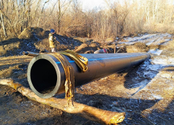 «Концессии водоснабжения» реконструируют канализационный коллектор в русле Мокрой Мечетки