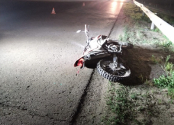 Подросток-мотоциклист погиб в ночном ДТП в Волгоградской области